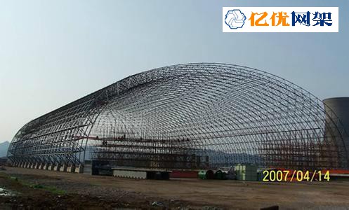 敦化料棚网架
