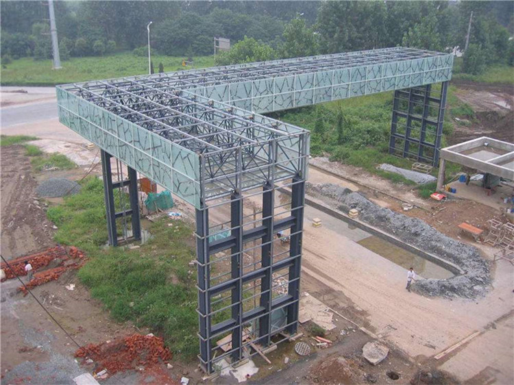 敦化收费站网架